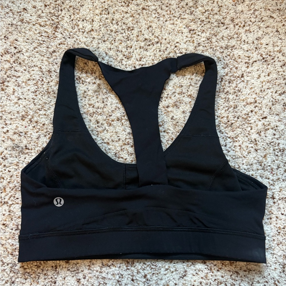 lululemon athletica Black Sports Bra